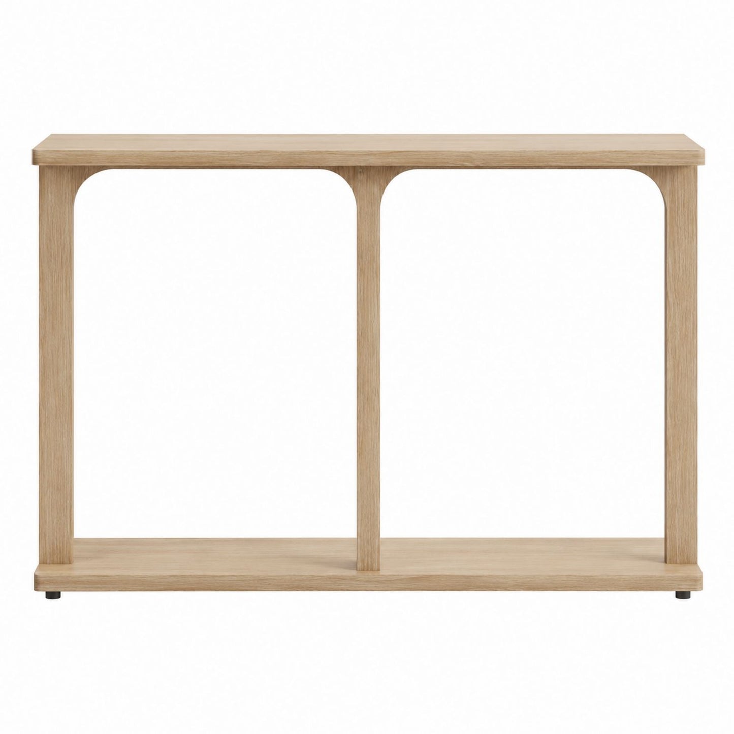 Oak Wood Console Table Rectangular 120cm