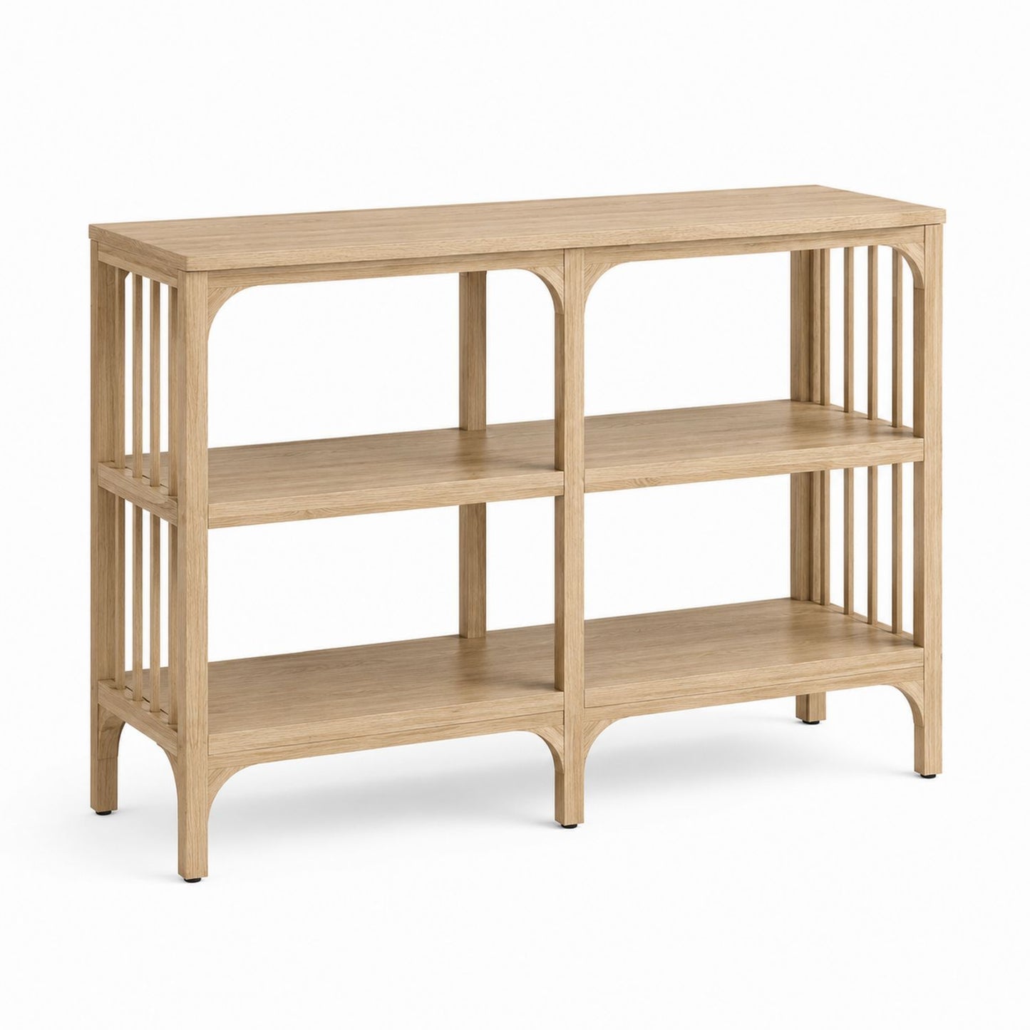 Wood Console Table 90x30x75 cm