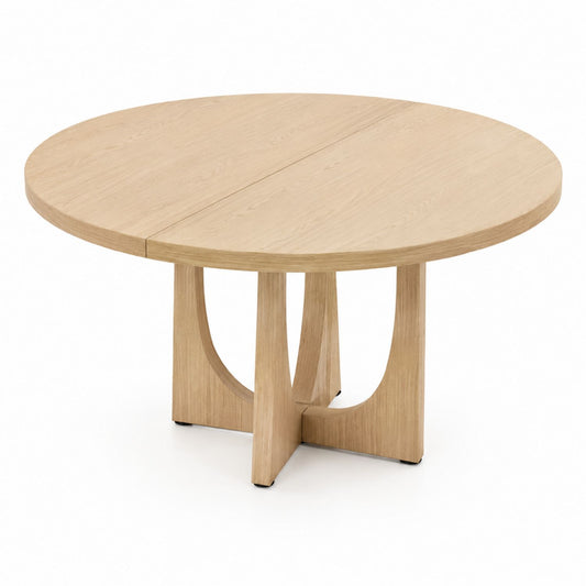Round Wood Dining Table 120cm