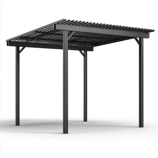Aluminum Pergola 400x300x250 cm - Anthracite - Modern Design